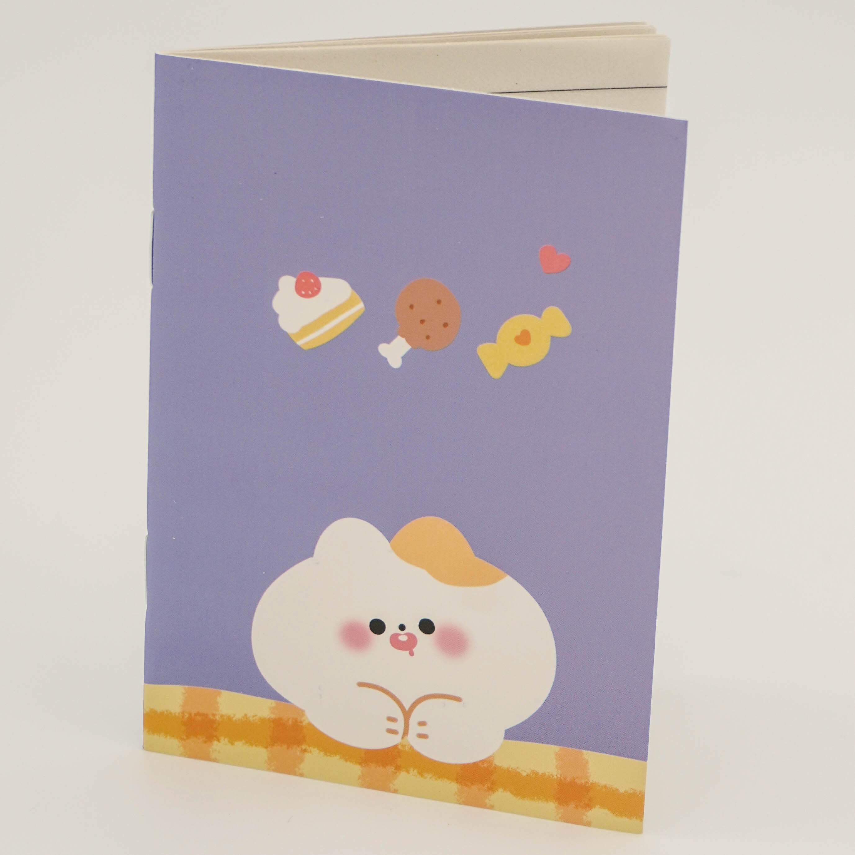 Petit carnet chat et sucrerie