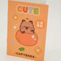Petit carnet capybara cute