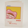 Petit carnet little girl lucky everday