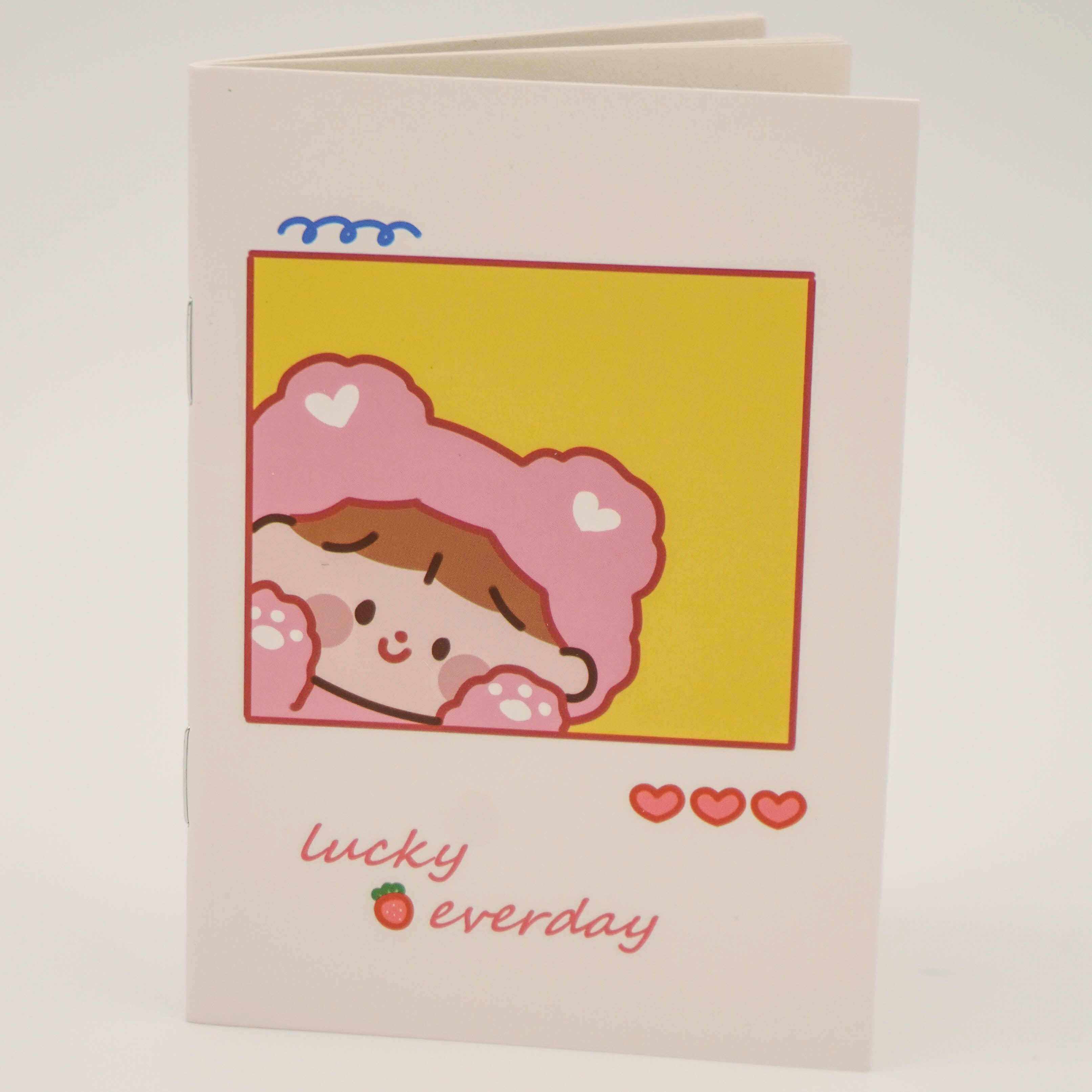 Petit carnet little girl lucky everday