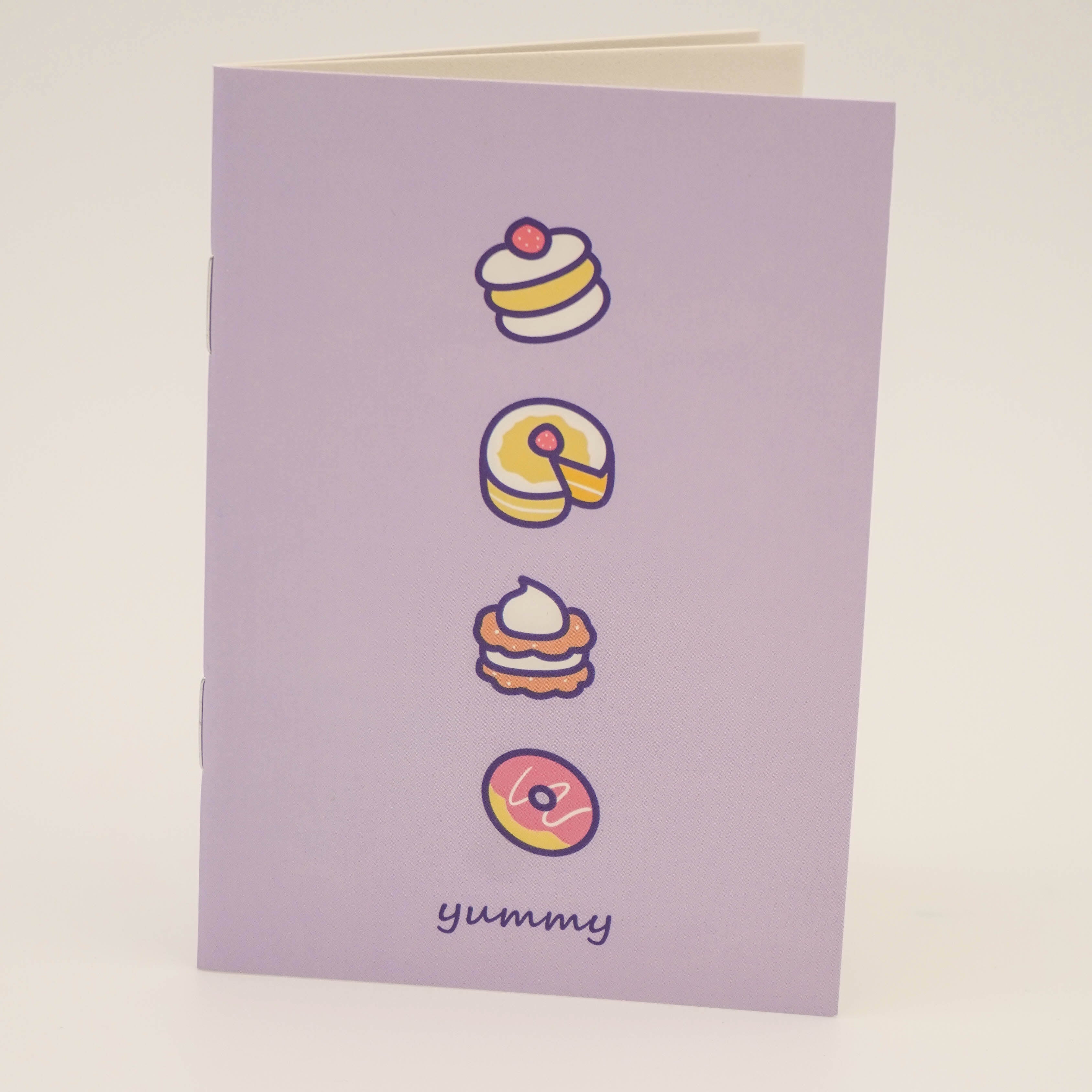 Petit carnet délicieuse patisserie