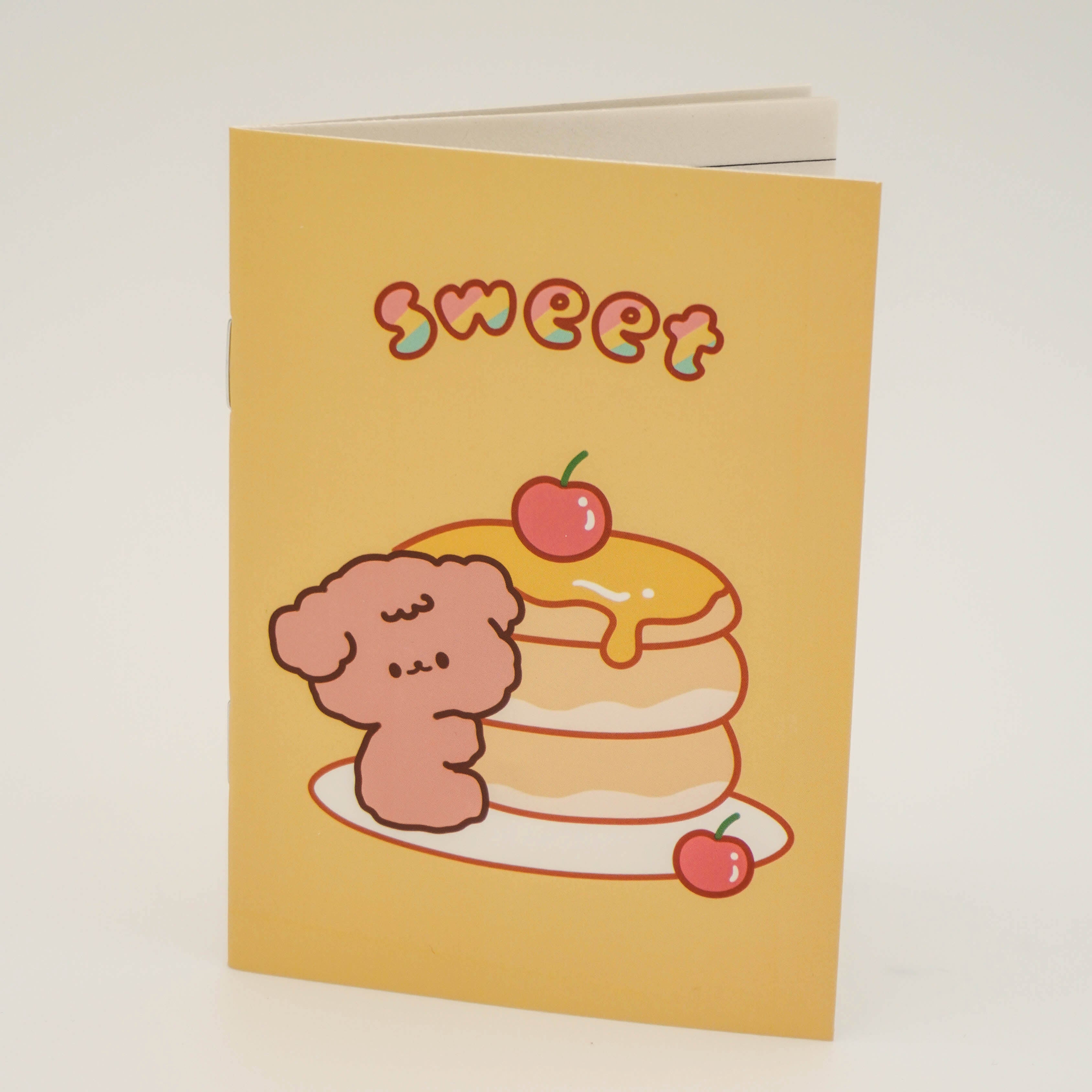 Petit carnet chiot et pancake