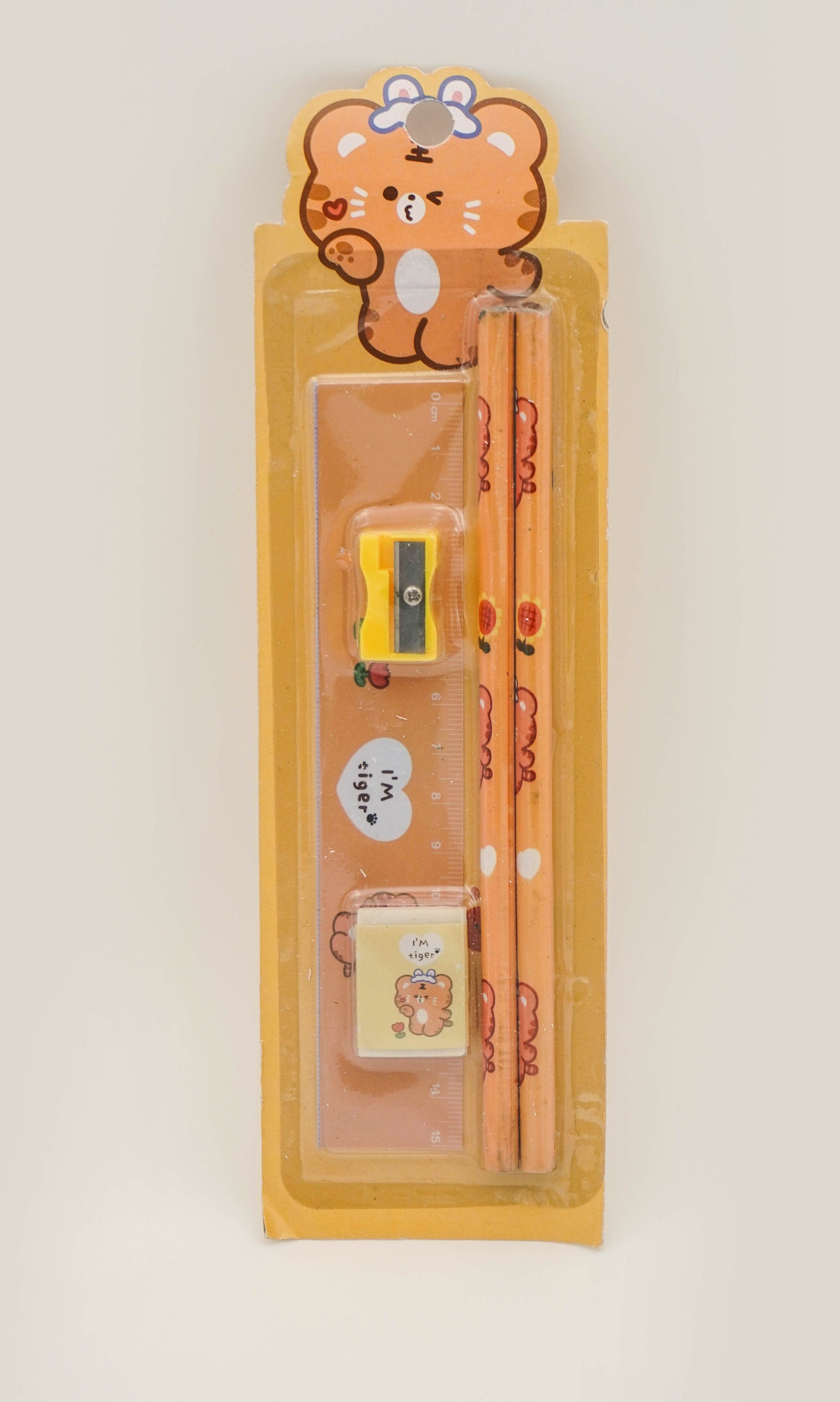 Kit de papeterie petit tigre