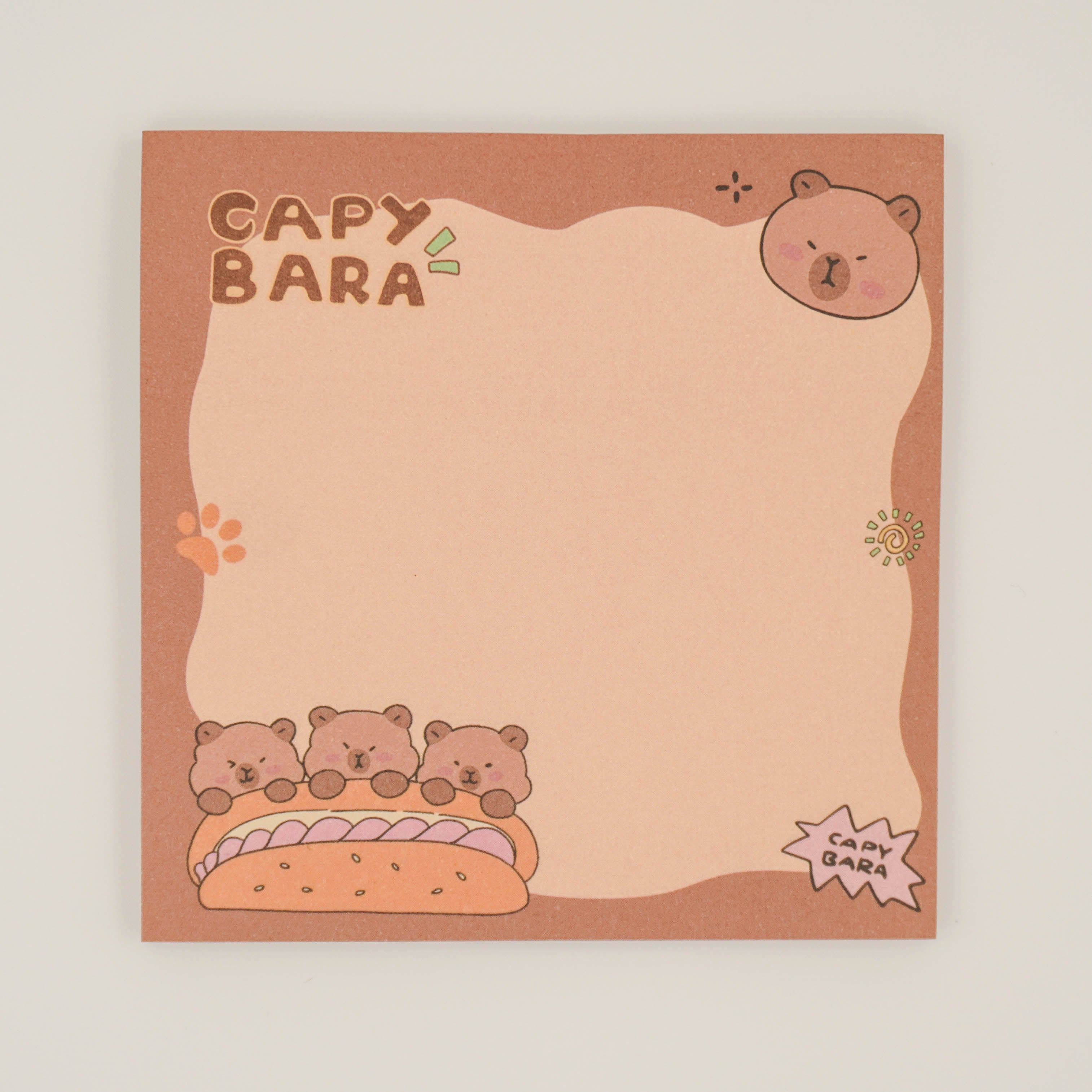 Pense-bête Capybara sandwich