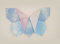 Marque-page papillon bleu