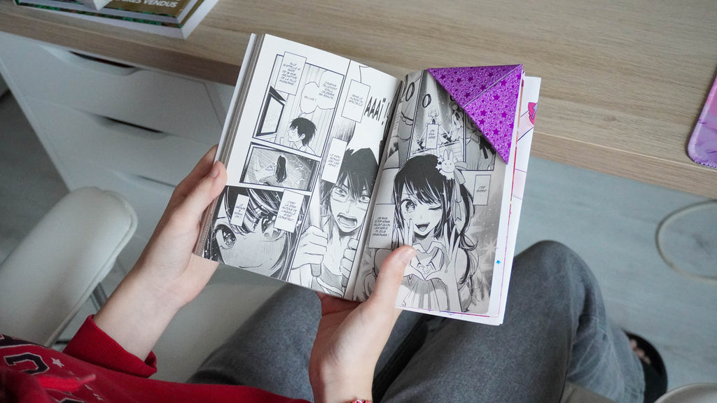 Marque-page brillant