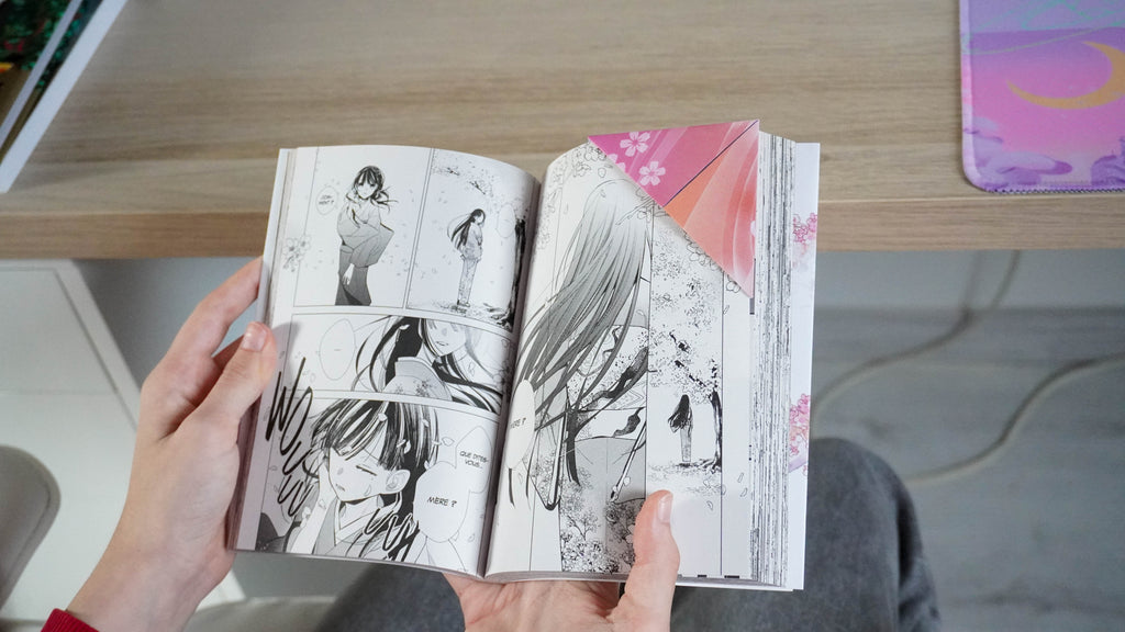 Marque-page fleurs sakura