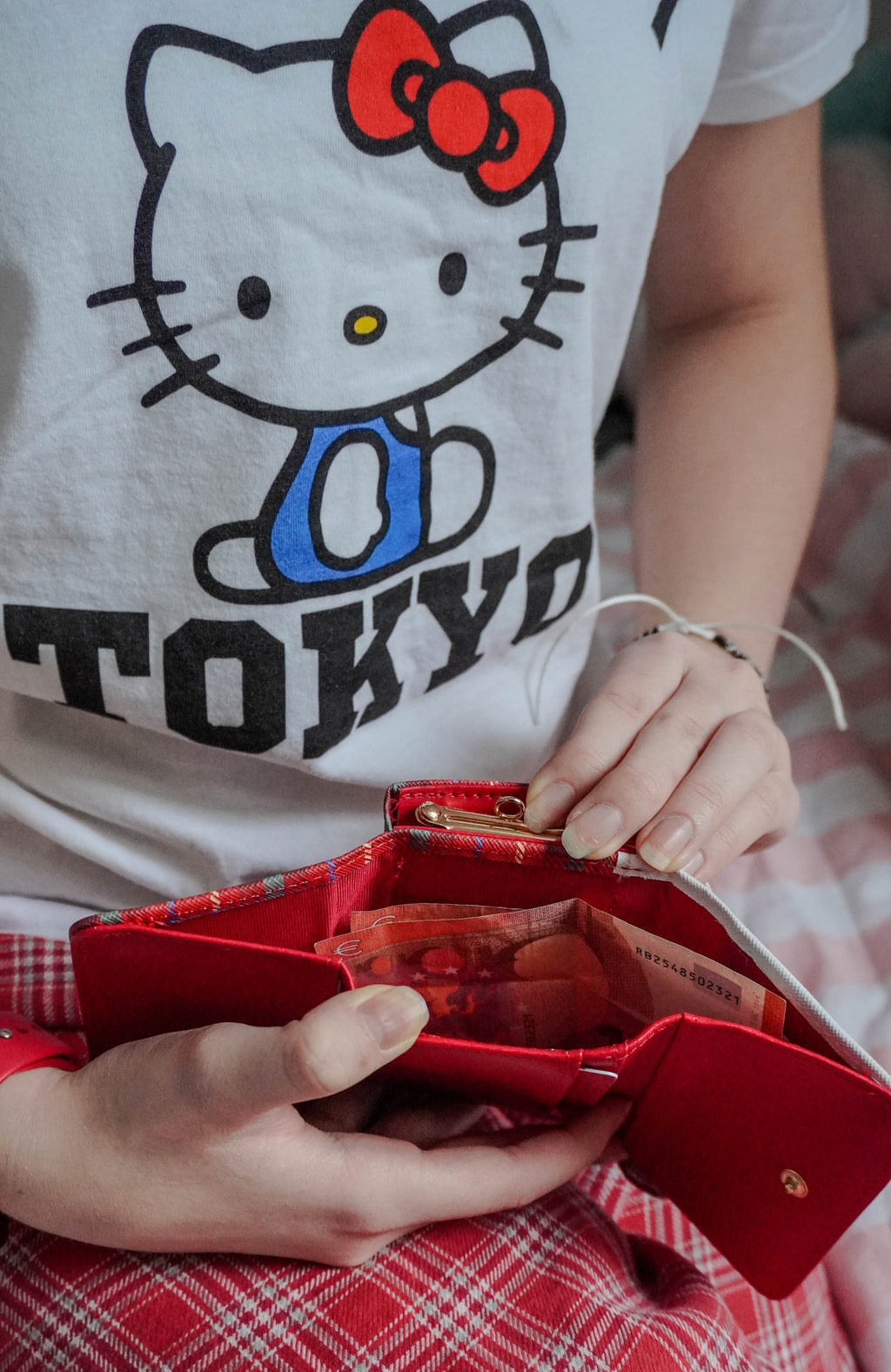 Porte-monnaie Hello kitty